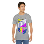 Adult Musical Theater Rainbow Mask Graphic T-Shirt