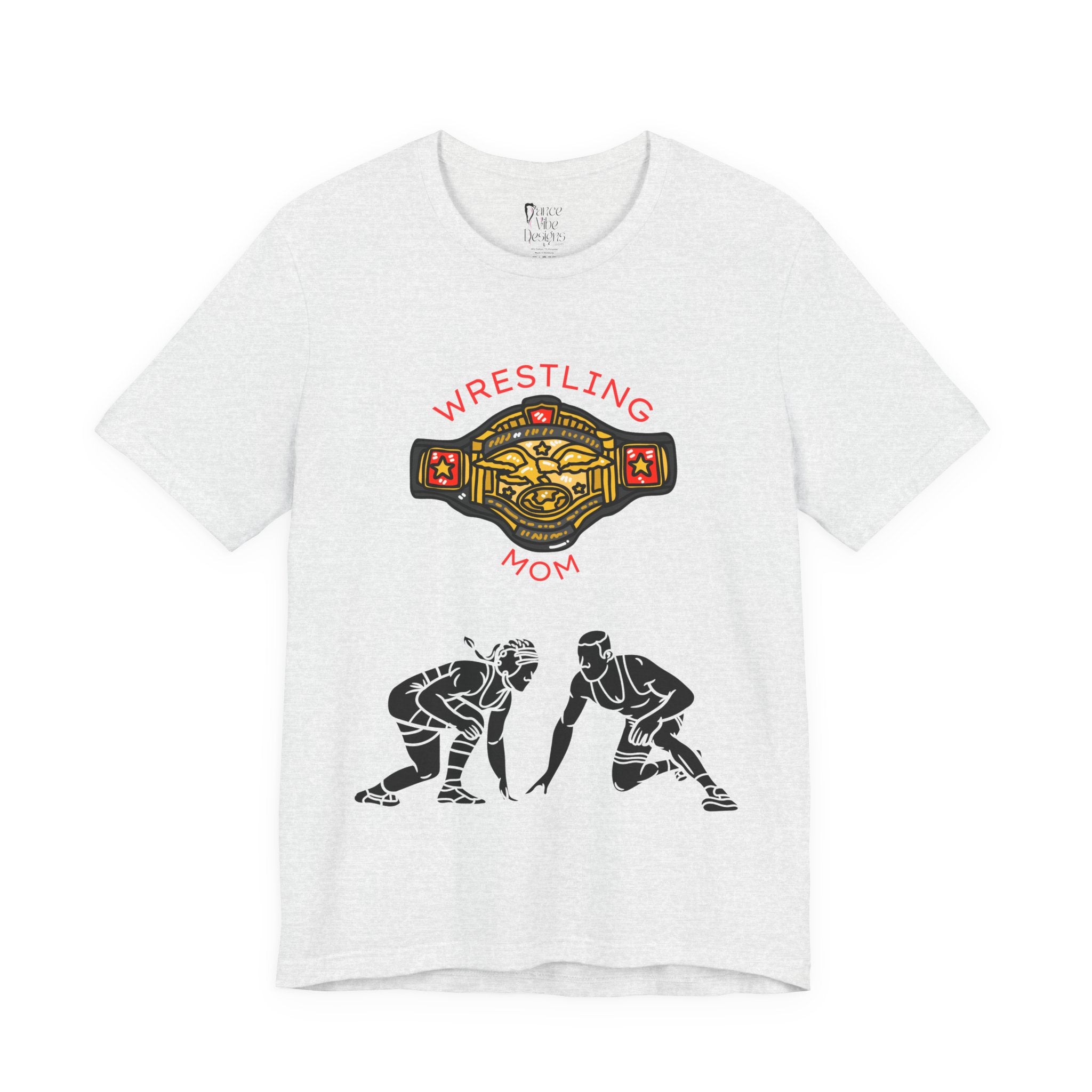 Adult Mom Wrestling Graphic T-Shirt