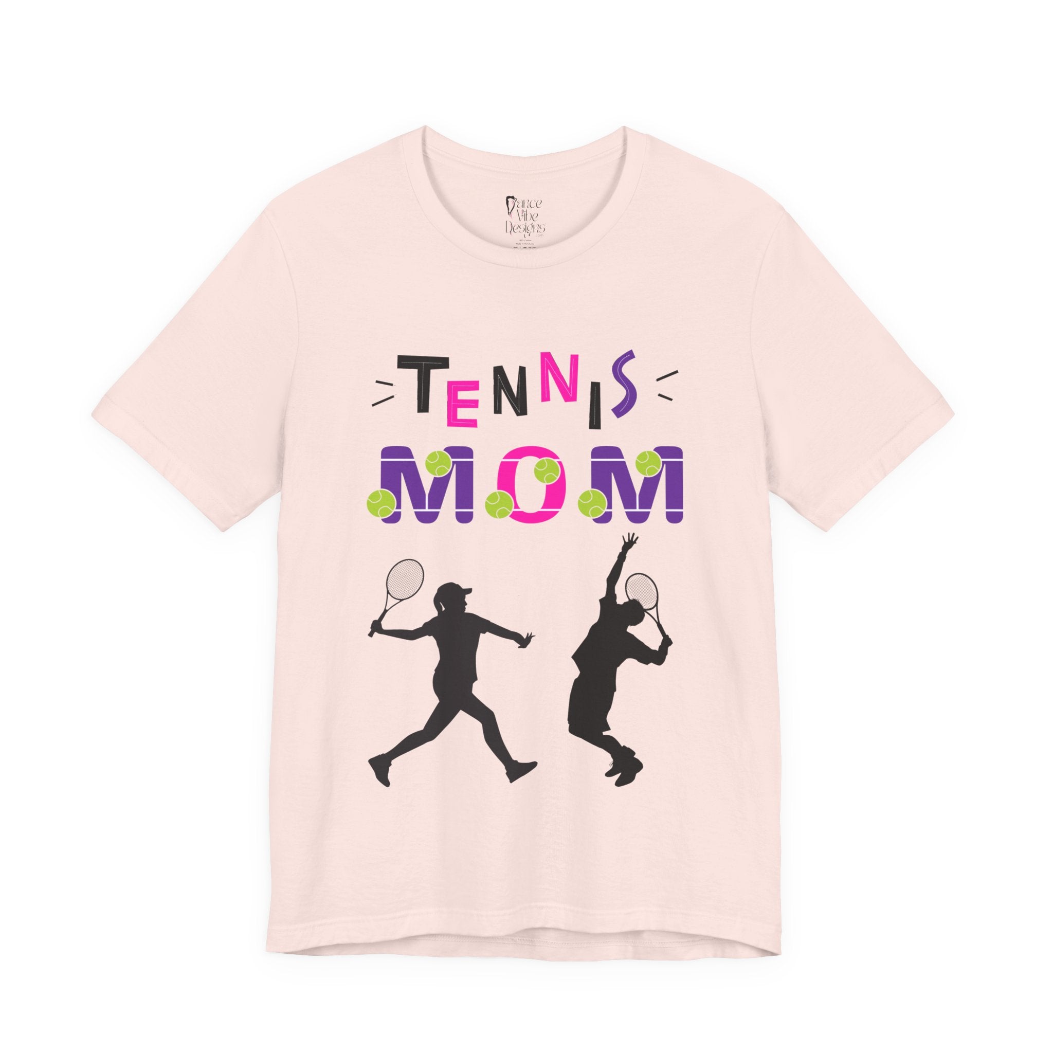Adult Mom Tennis Graphic T-Shirt