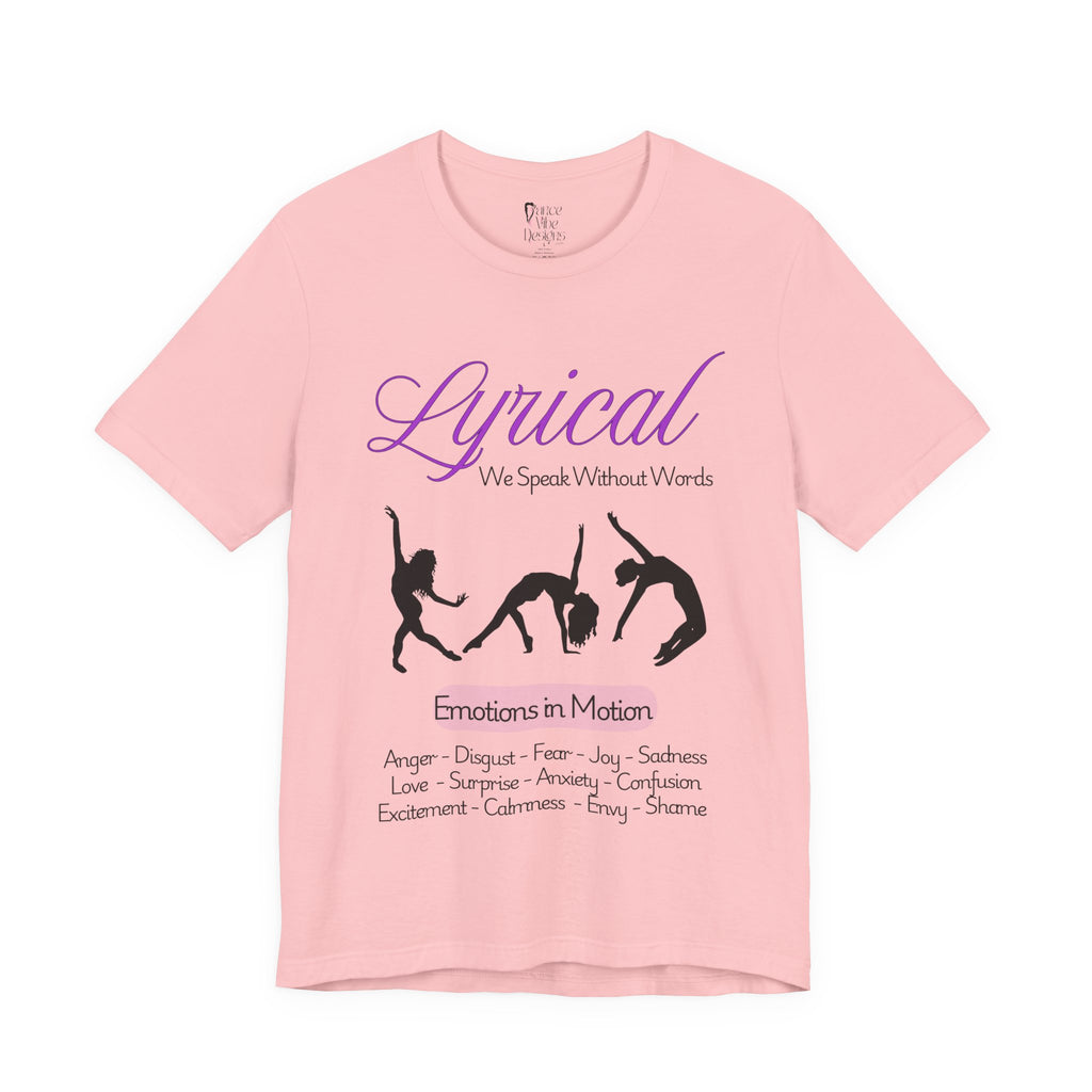 Adult Lyrical Dance Graphic T-Shirt
