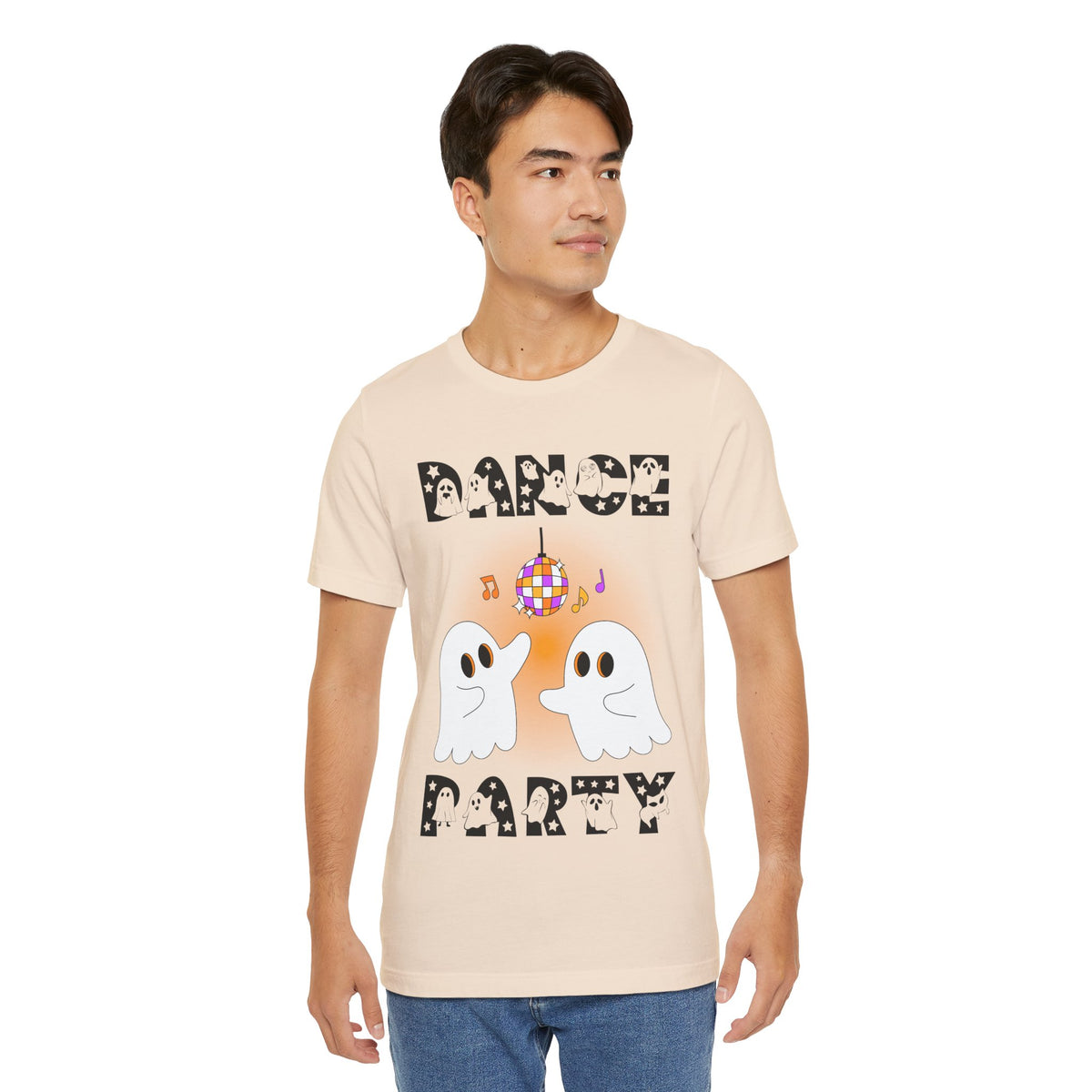 Adult Halloween Disco Party Graphic T-Shirt