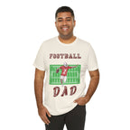 Adult Dad Football Graphic T-Shirt
