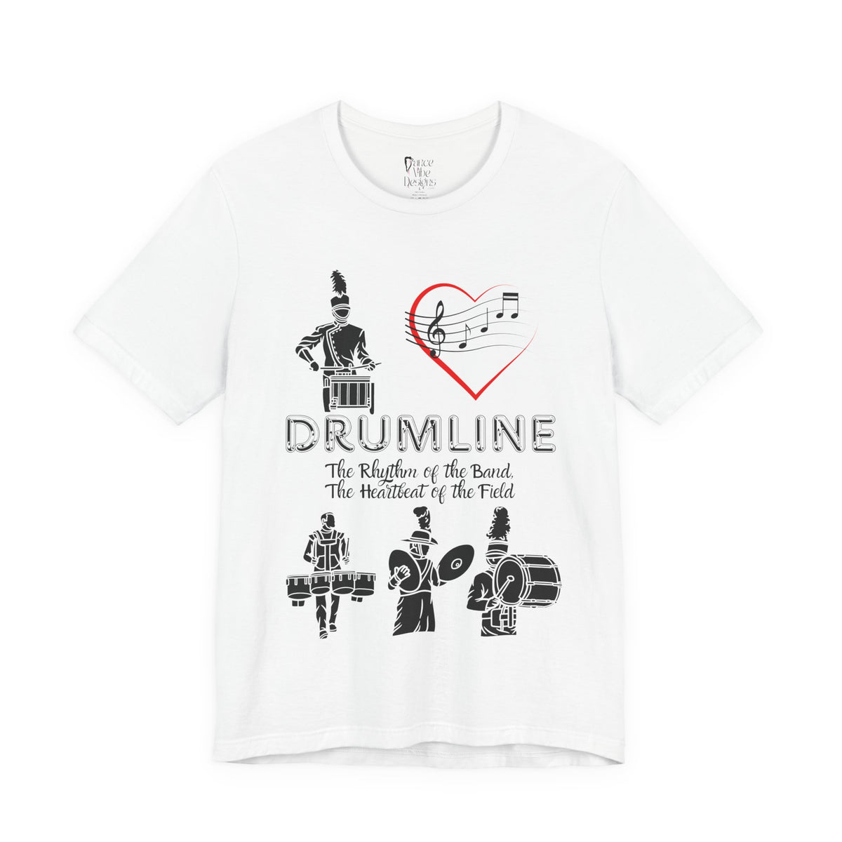 Adult Drumline Marching Band Graphic T-Shirt