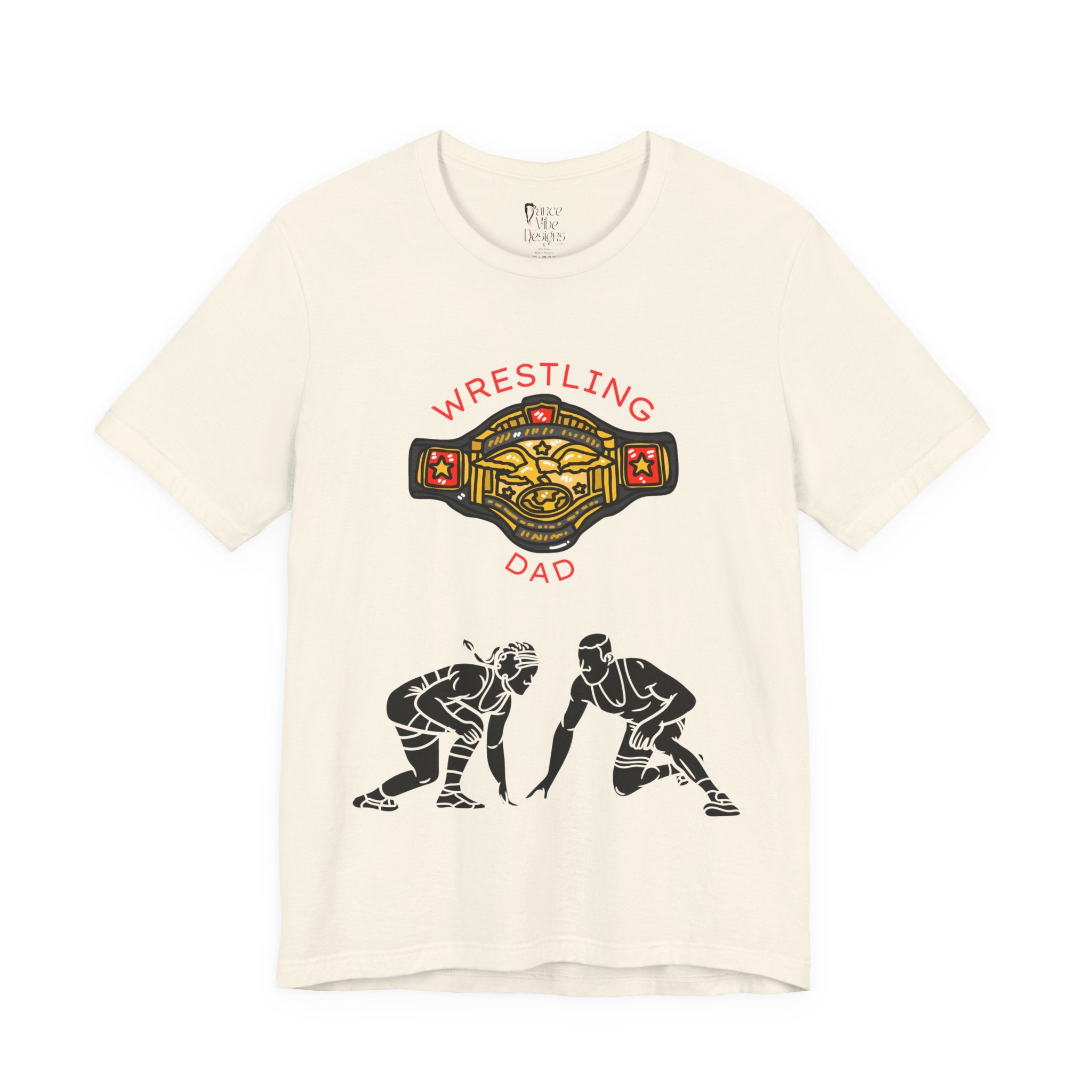 Adult Dad Wrestling Graphic T-Shirt