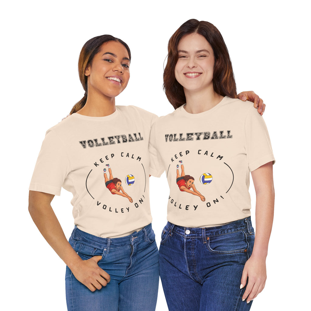 Adult Volleyball Female Graphic T-Shirt