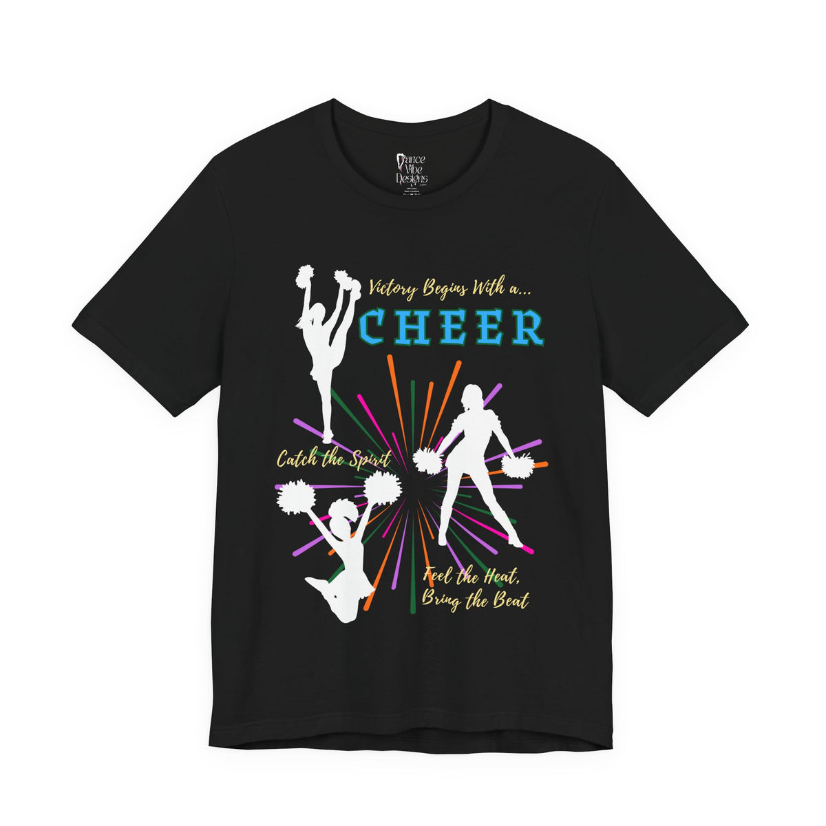Adult Cheer Catch the Spirit Graphic T-Shirt