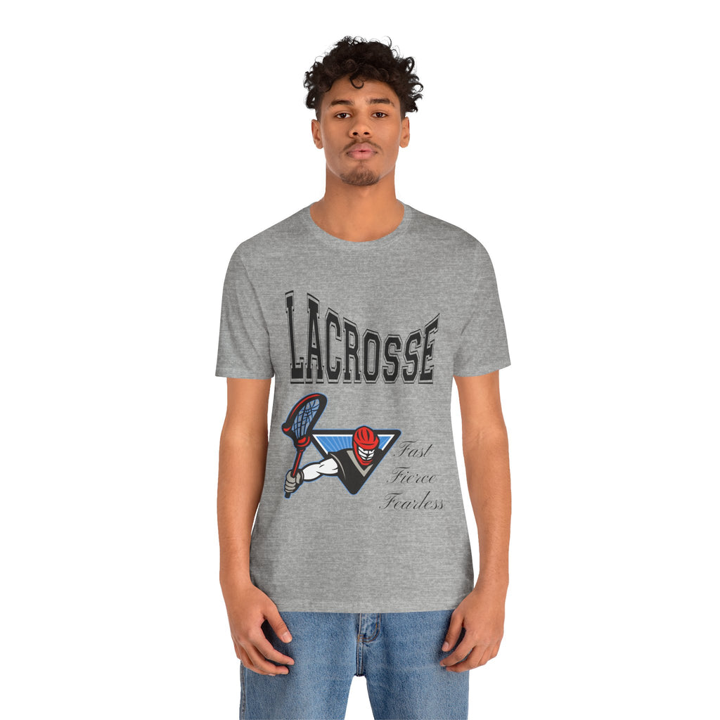 Adult Lacrosse Male Graphic T-Shirt