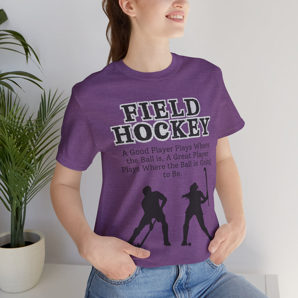 Adult Field Hockey Graphic T-Shirt