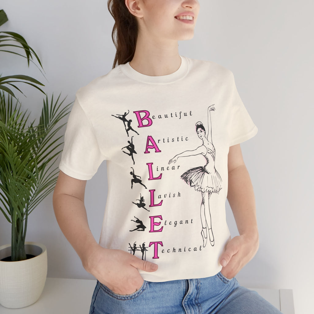 Adult Ballet Pointe Dance Graphic T-Shirt