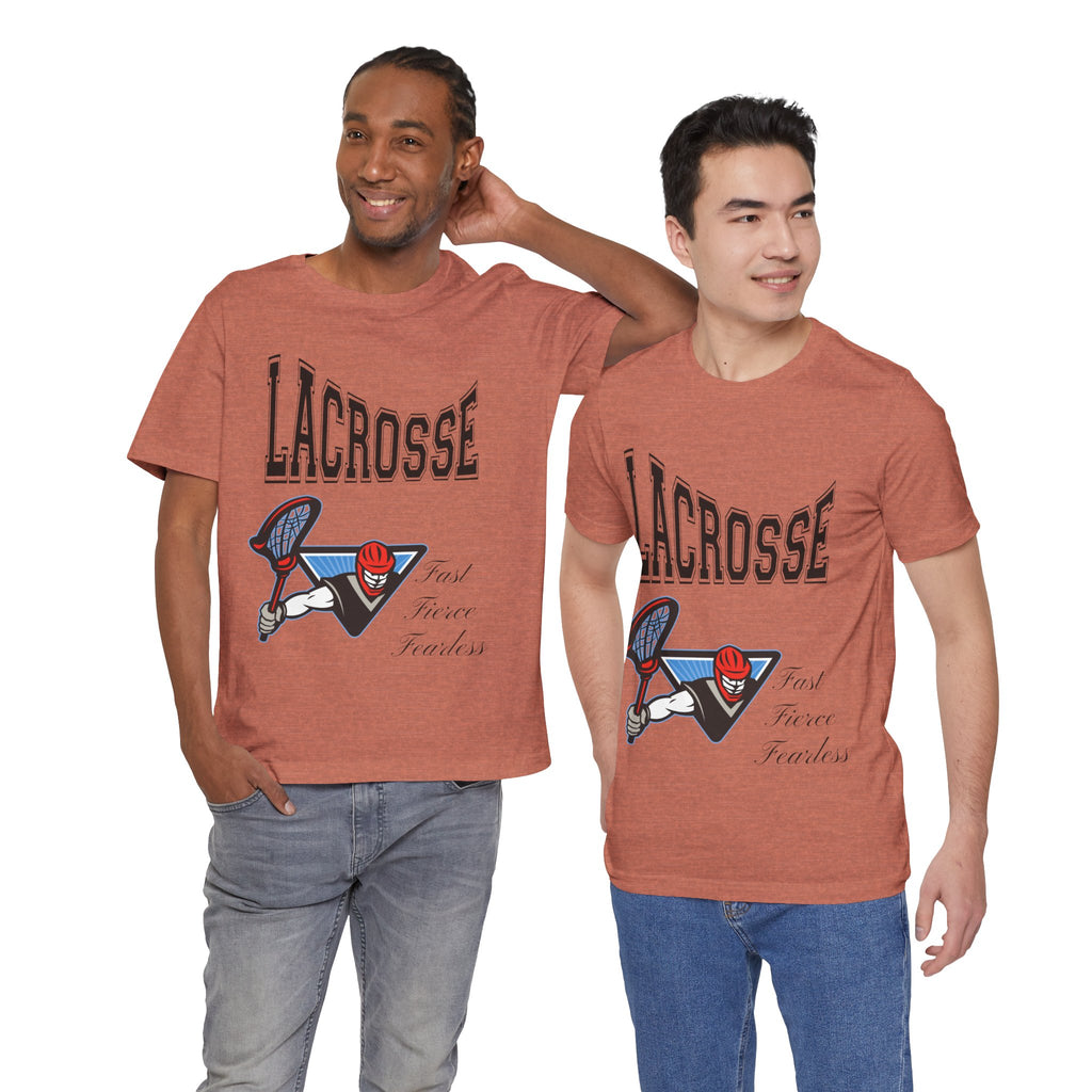 Adult Lacrosse Male Graphic T-Shirt