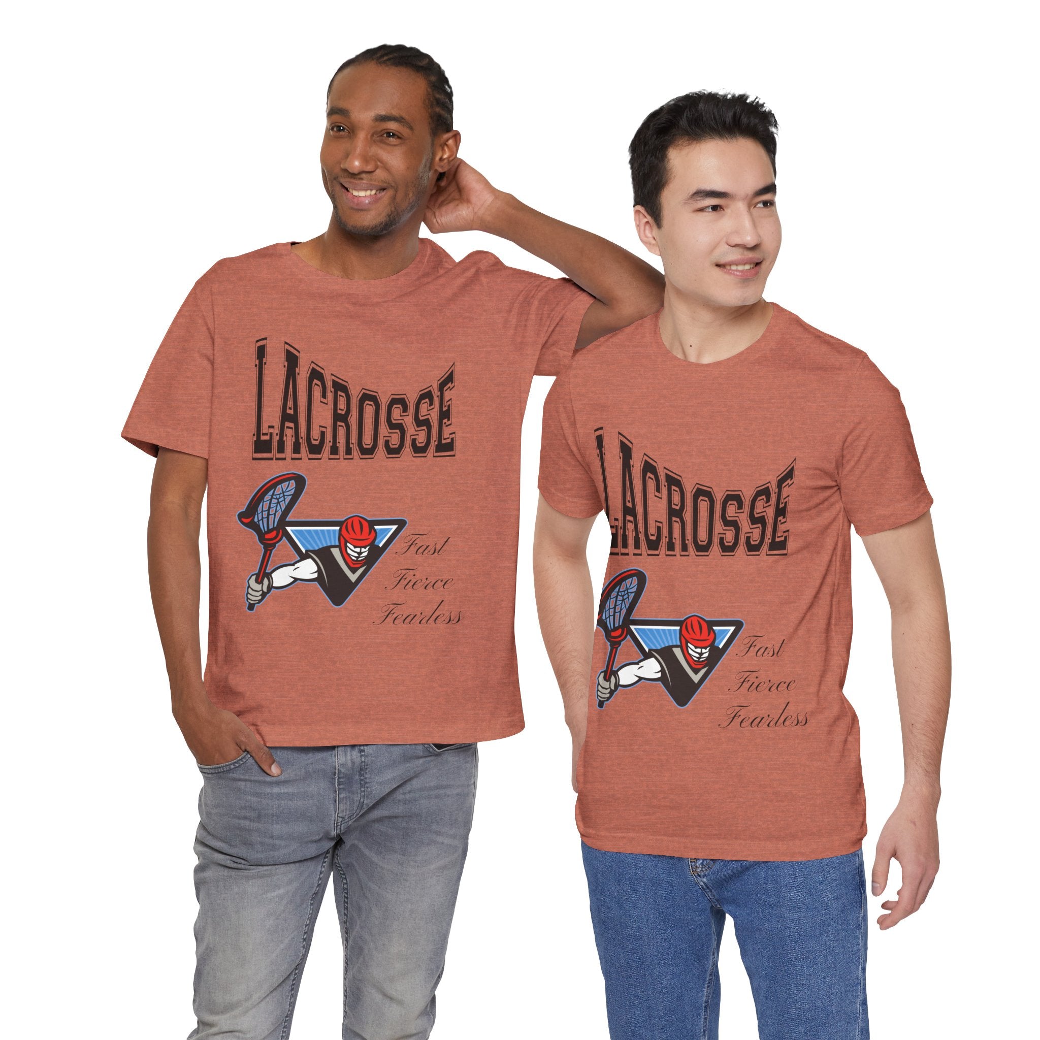 Adult Lacrosse Male Graphic T-Shirt