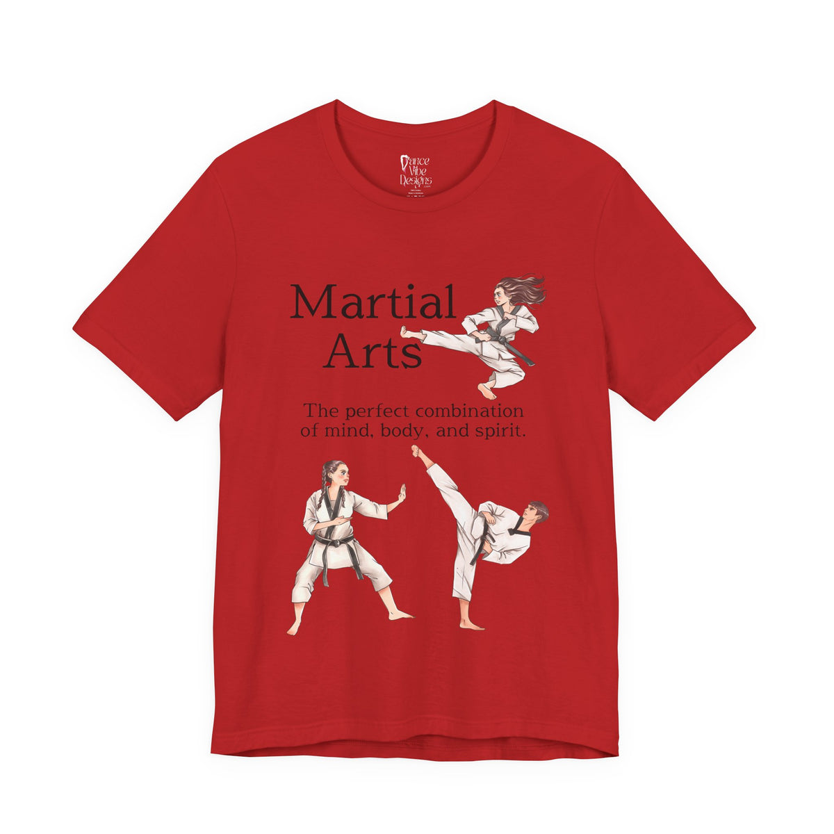 Adult Martial Arts Graphic T-Shirt
