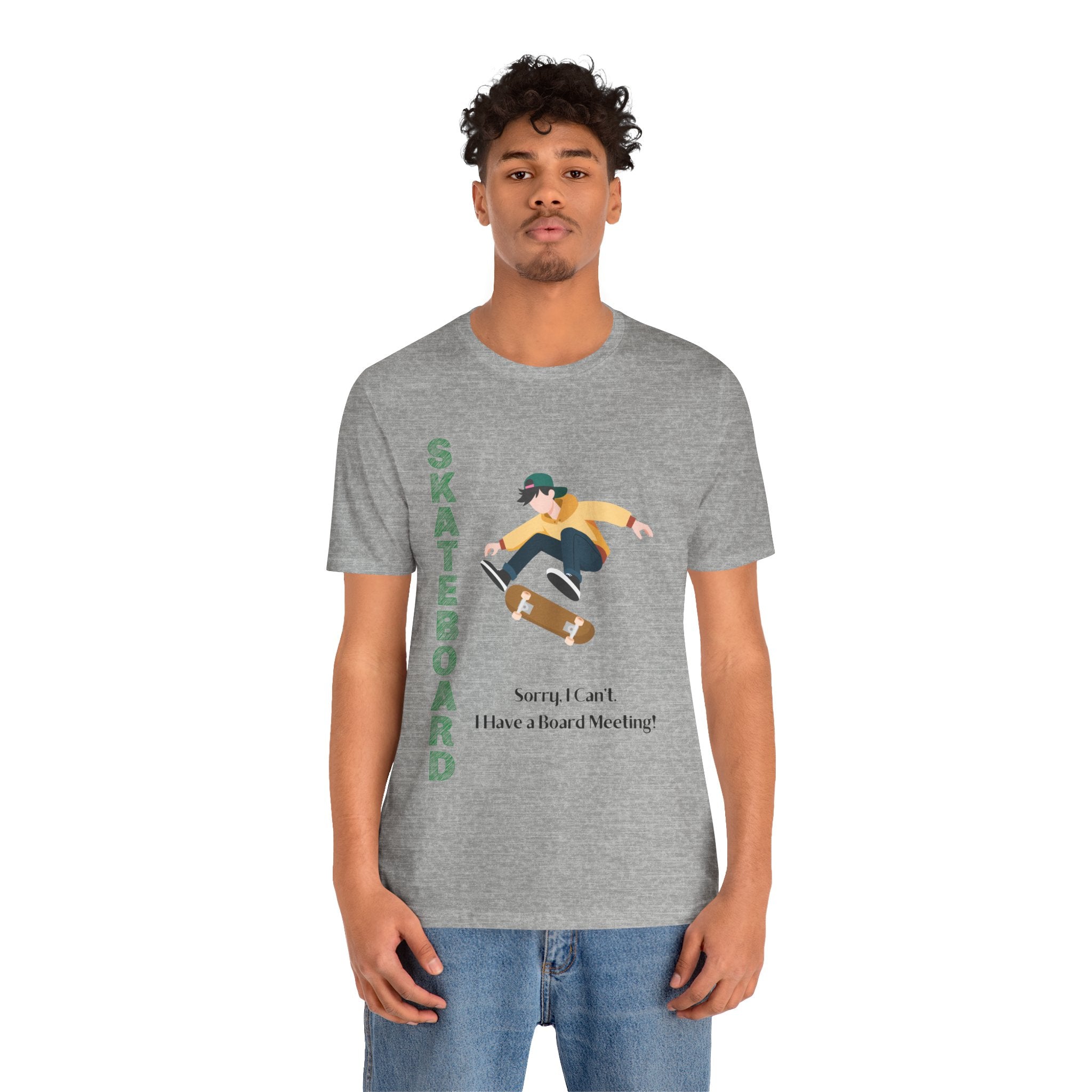 Adult Skateboard Male Graphic T-Shirt
