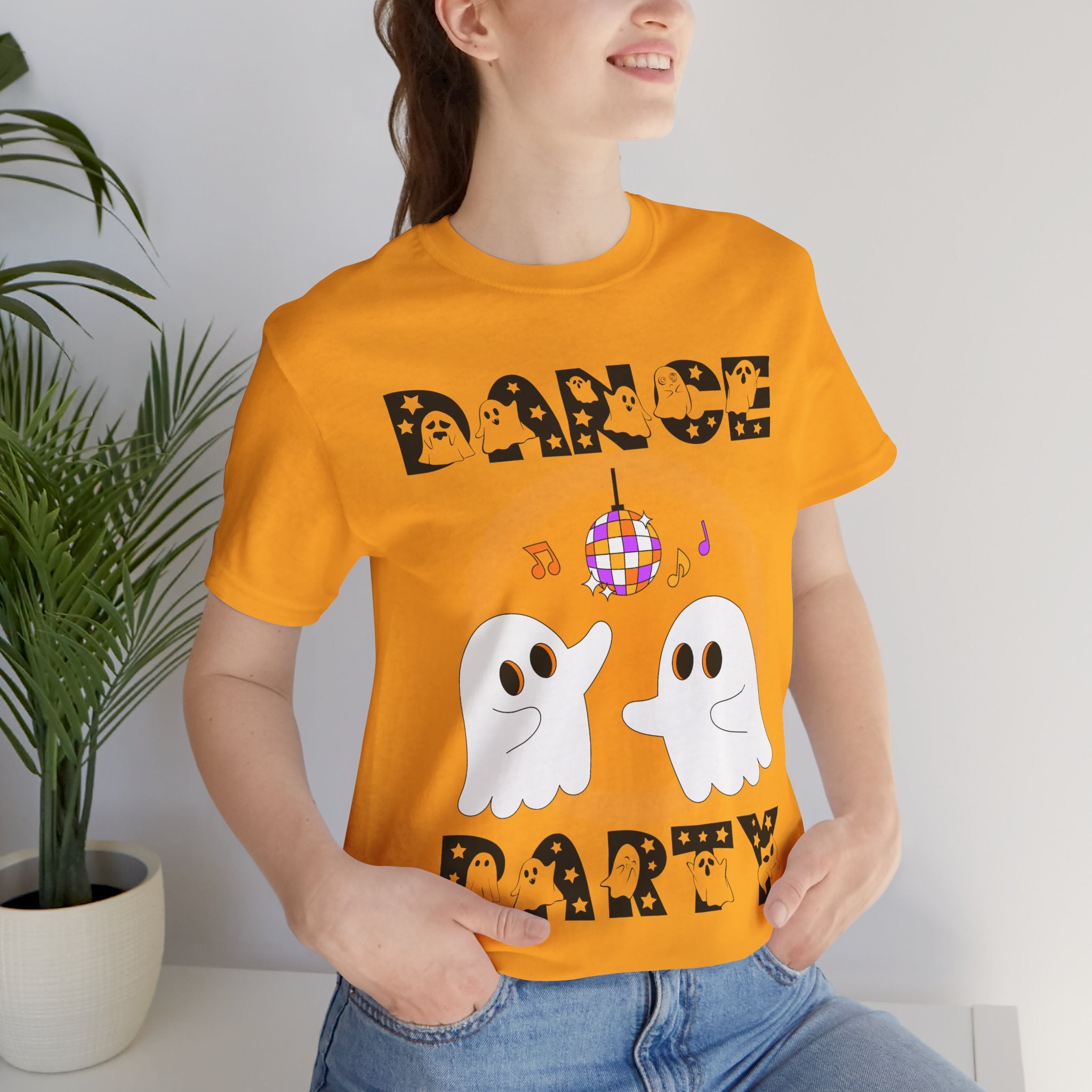 Adult Halloween Disco Party Graphic T-Shirt