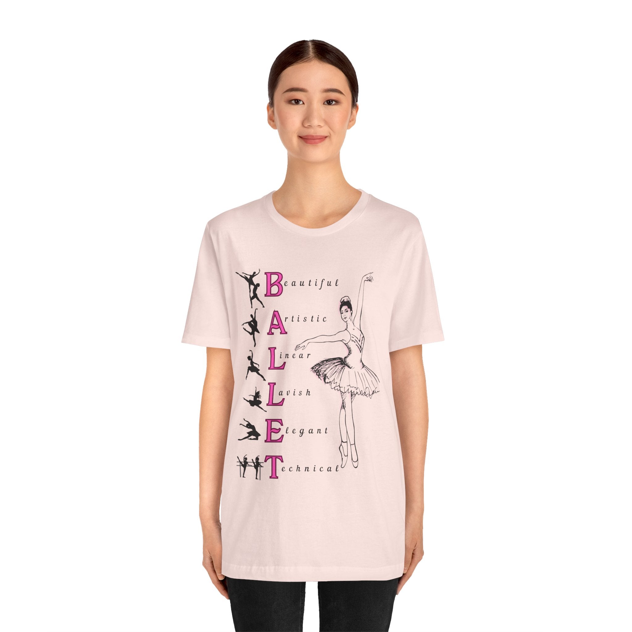 Adult Ballet Pointe Dance Graphic T-Shirt