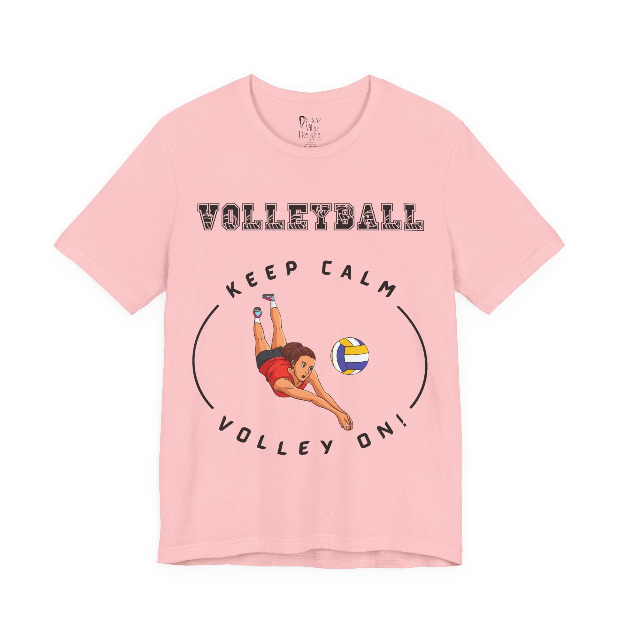 Adult Volleyball Female Graphic T-Shirt