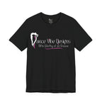 Adult Dance Vibe Designs PRINTED FRONT & BACK Graphic T-Shirt