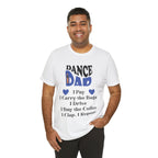 Adult Funny Dance Dad Checklist Graphic T-Shirt