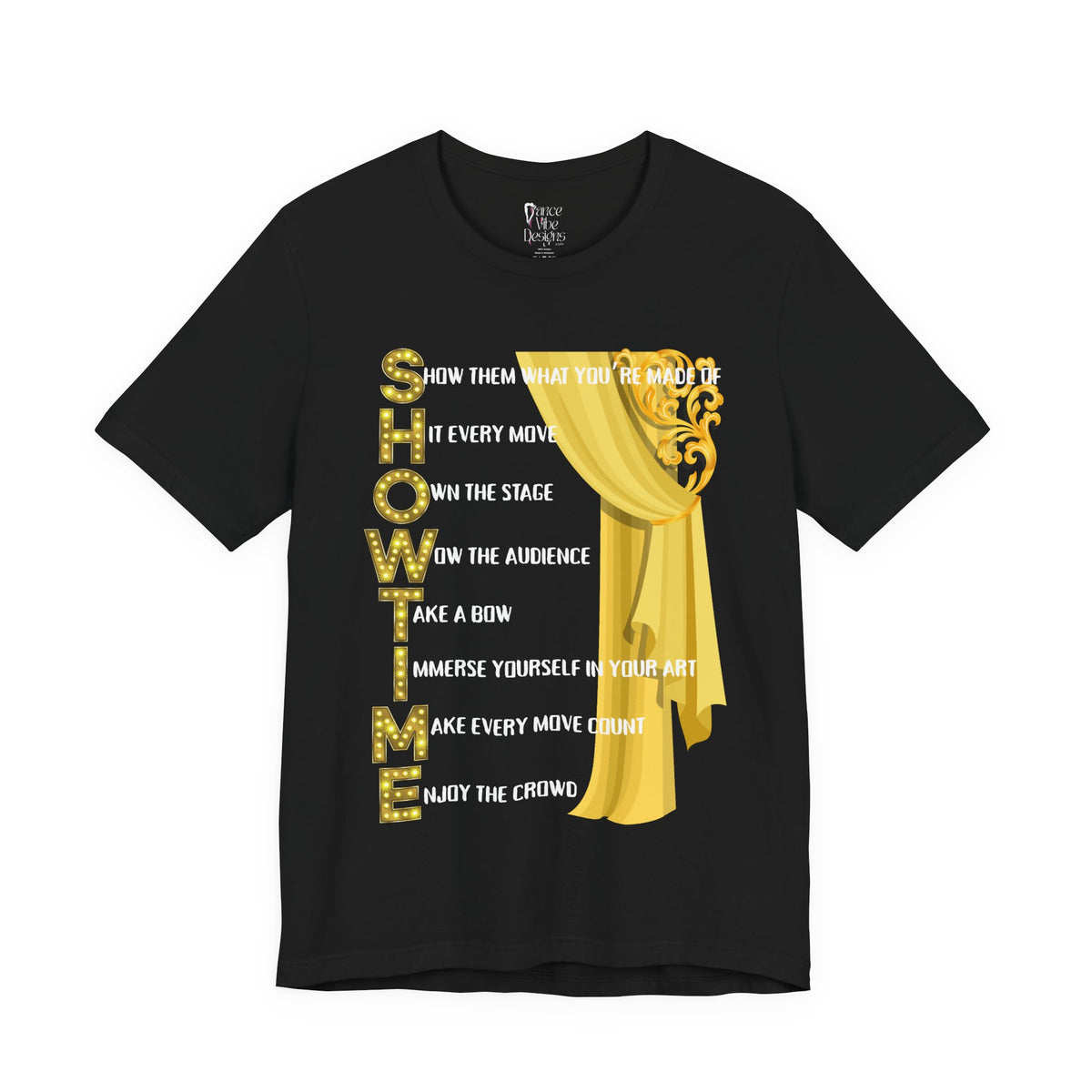 Adult Showtime Dance Graphic T-Shirt