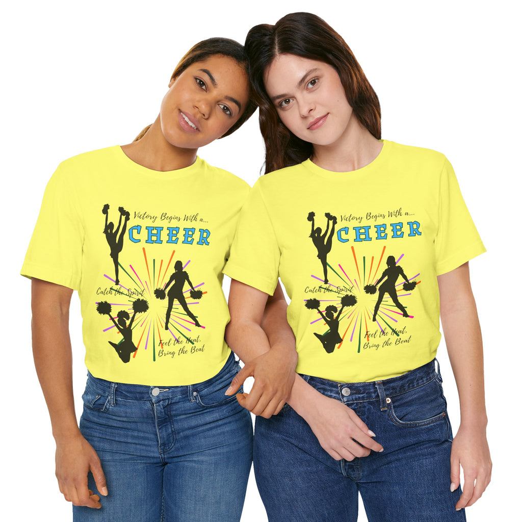 Adult Cheer Catch the Spirit Graphic T-Shirt