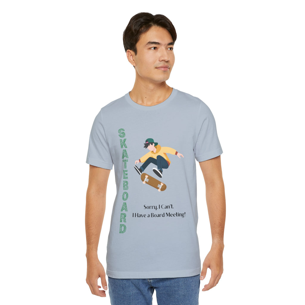 Adult Skateboard Male Graphic T-Shirt