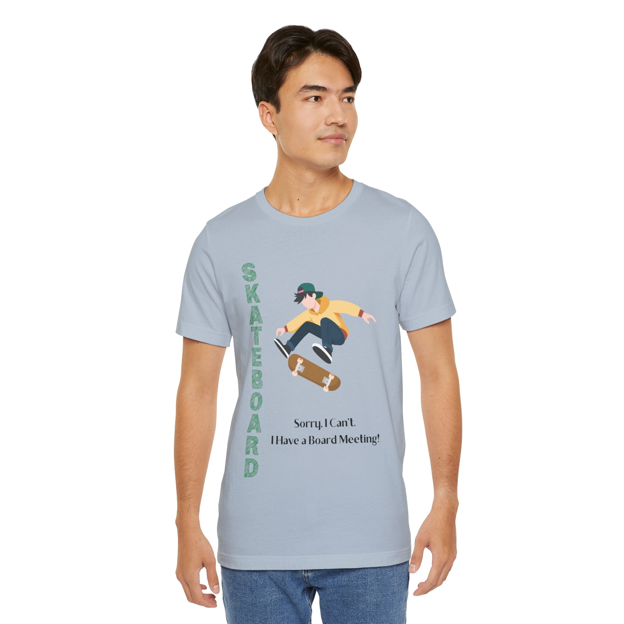 Adult Skateboard Male Graphic T-Shirt