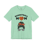 Adult Mom Basketball Graphic T-Shirt
