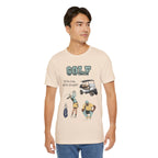 Adult Golf Hit 'Em Long Graphic T-Shirt