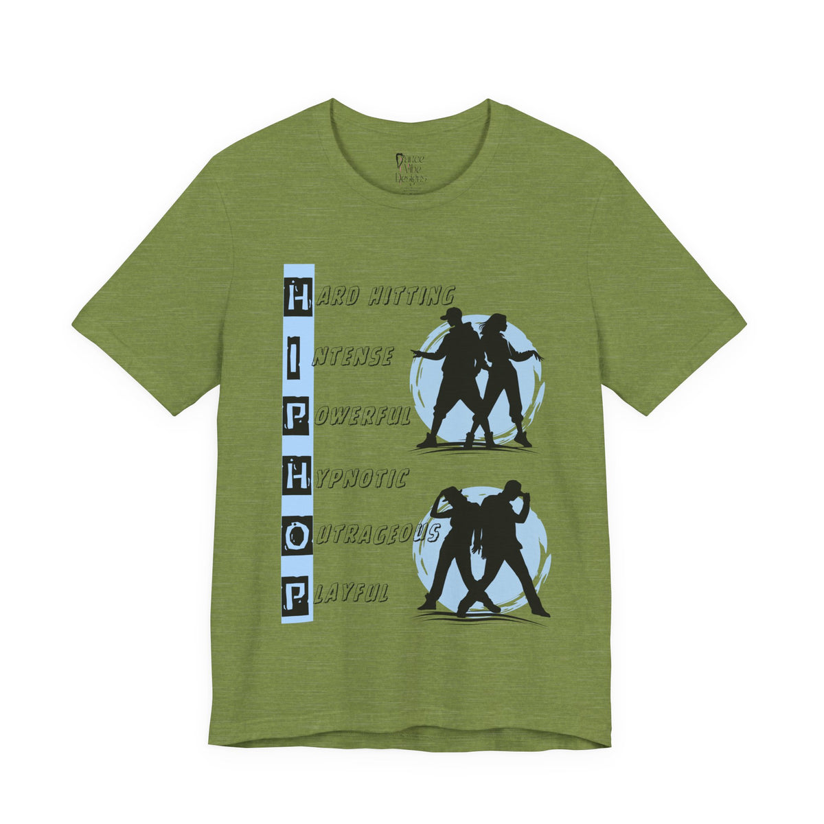 Adult Hip Hop Dance Couples Graphic T-Shirt