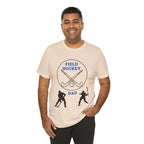 Adult Dad Field Hockey Graphic T-Shirt