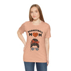 Adult Mom Basketball Graphic T-Shirt