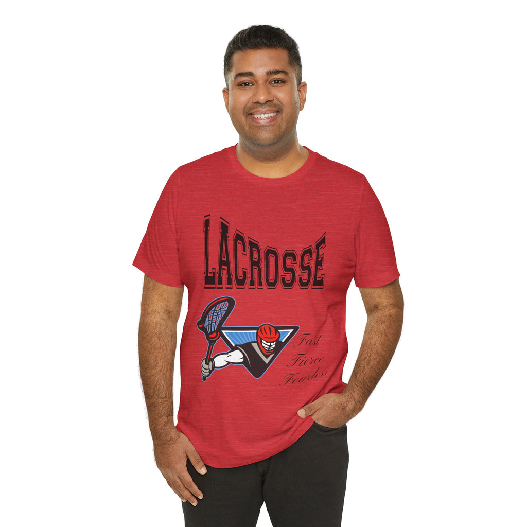 Adult Lacrosse Male Graphic T-Shirt