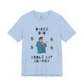 Adult Funny Broke But Brawny Dance Dad Graphic T-Shirt