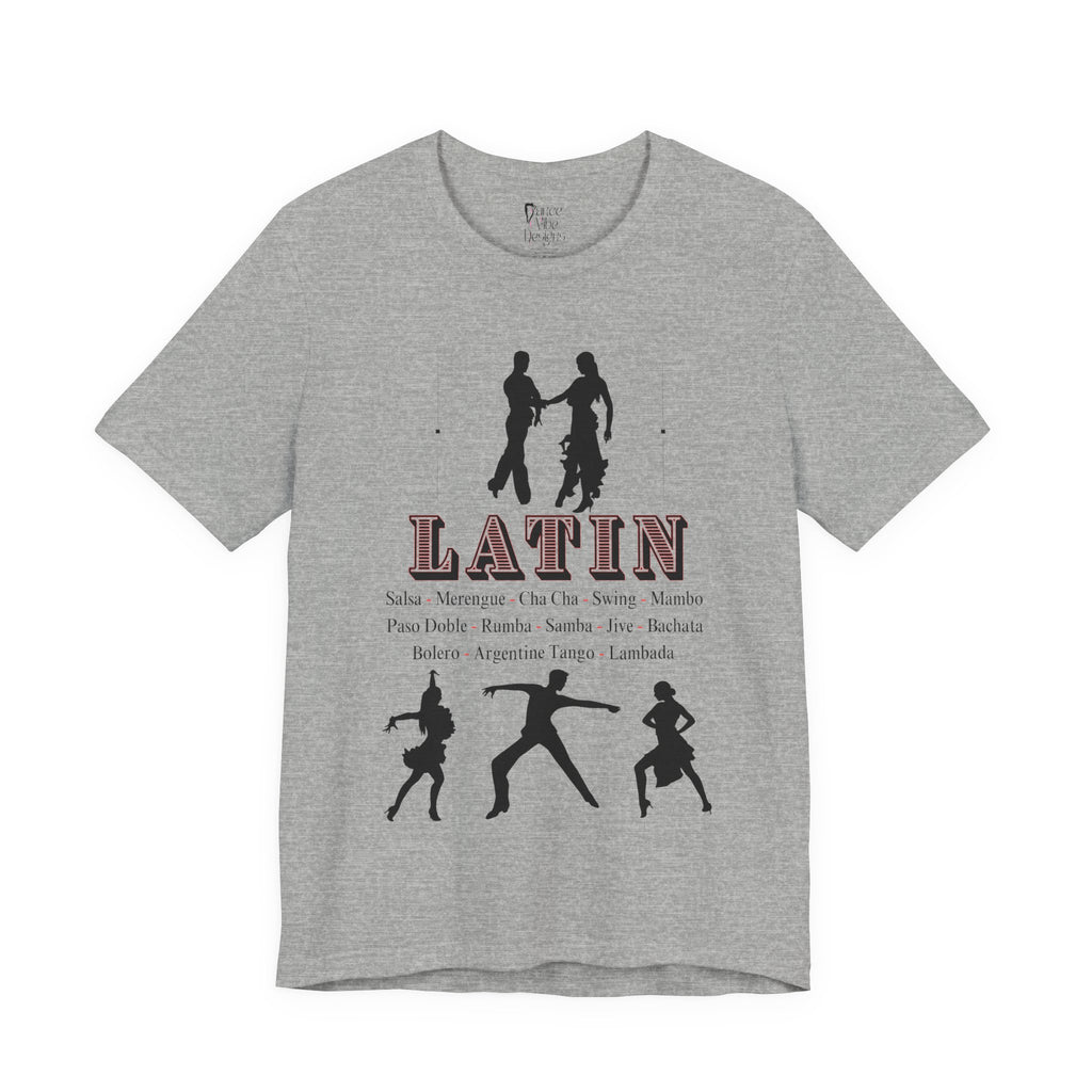 Adult Latin Ballroom Dancers Graphic T-Shirt