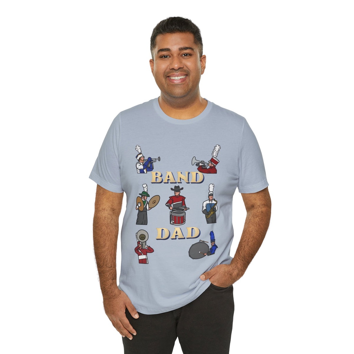 Adult Dad Drumline Graphic T-Shirt