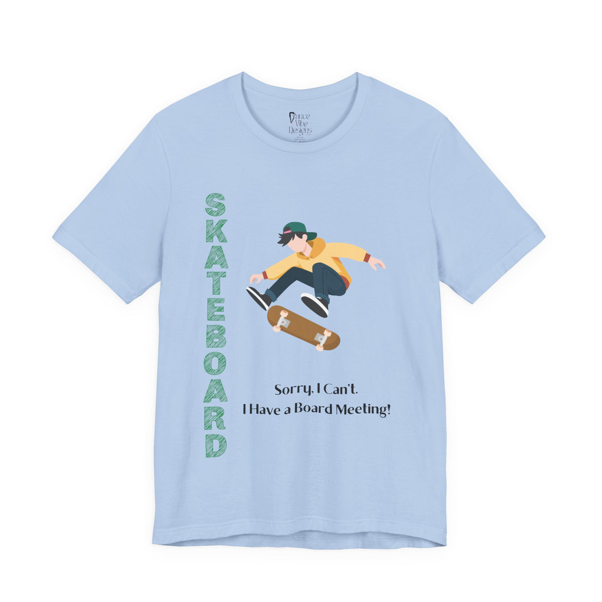 Adult Skateboard Male Graphic T-Shirt