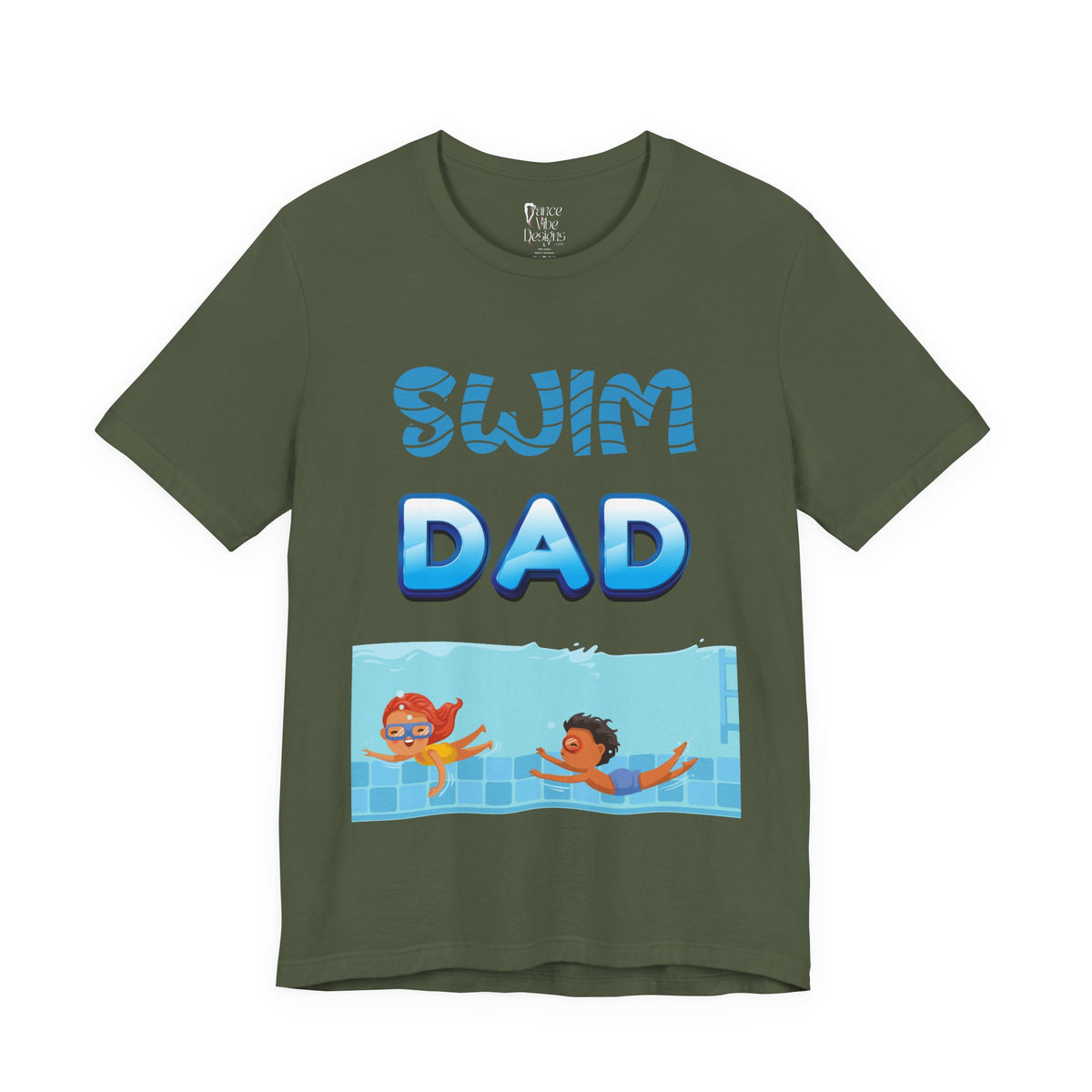 Adult Dad Swim Graphic T-Shirt