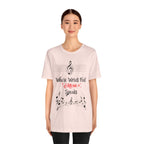 Adult Where Words Fail Music Speaks Graphic T-Shirt