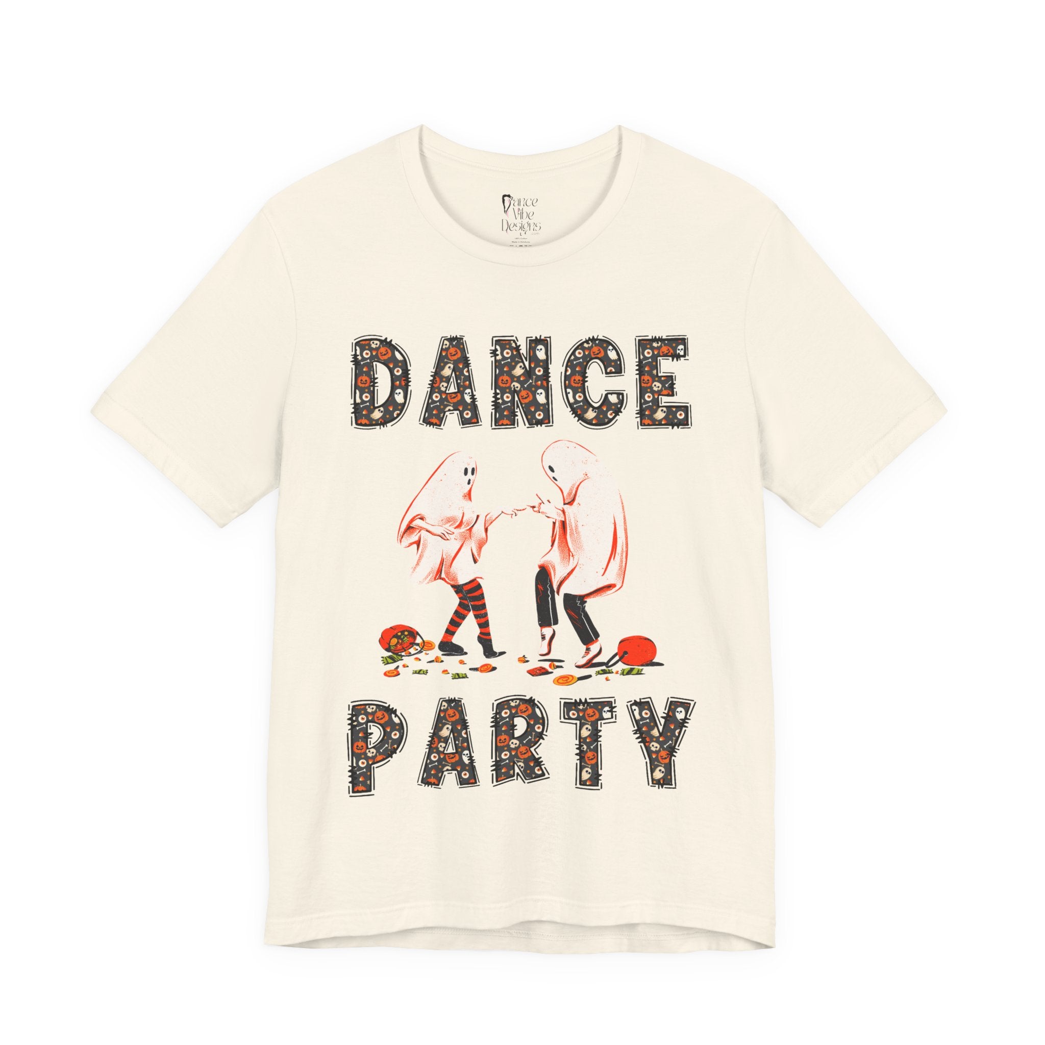 Adult Halloween Dance Party Graphic T-Shirt