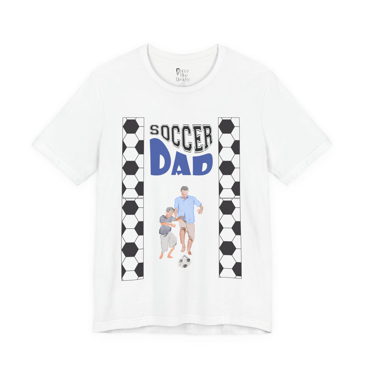 Adult Dad Soccer Son Sportswear Graphic T-Shirt