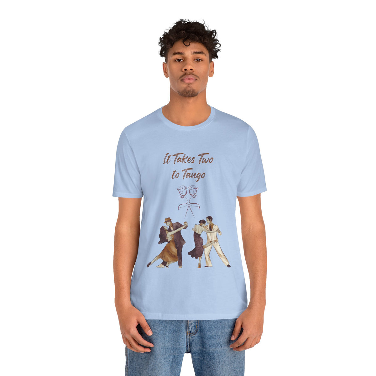Adult Two to Tango Latin Ballroom Graphic T-Shirt
