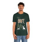 Adult Hunting The Hunt Is On Graphic T-Shirt